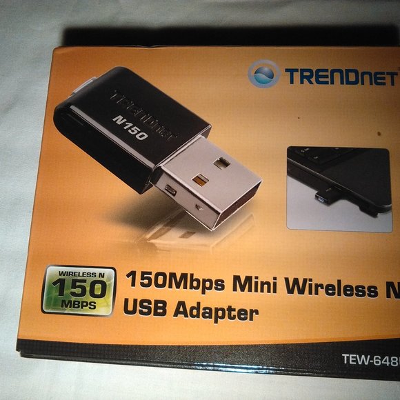 TRENDnet 150 Mbps Mini Wireless N USB Adapter; Model: TEW-648UB-Last ONE - Picture 7 of 14
